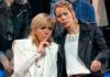 Filha feminista de Brigitte Macron lança MeToo contra Jair Bolsonaro Brigitte Macron e sua filha, Tiphaine Auzière, em um ato de apoio a Emmanuel Macron em Paris, em abril de 2017. JEAN CATUFFE GETTY IMAGES