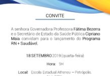 Governo do Estado lança Programa RN + Saudável