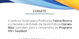 Governo do Estado lança Programa RN + Saudável