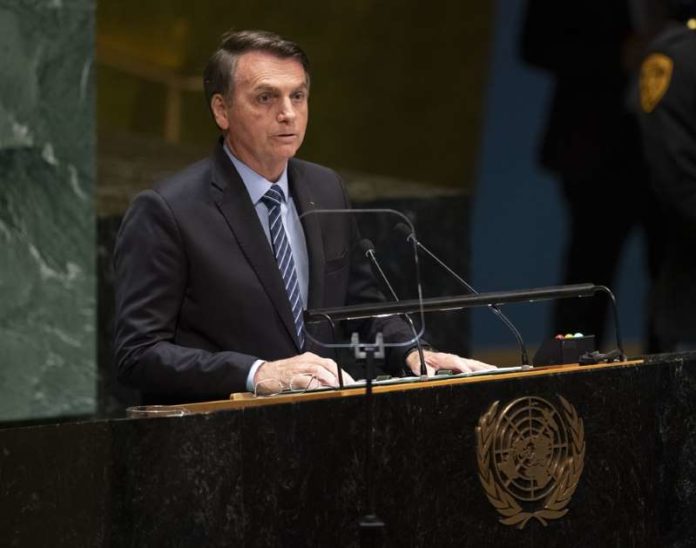 Jair Bolsonaro, discurso na Assembléia da ONU - © Don Emmert/AFP