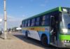 Nota da Prefeitura de Ceará-Mirim sobre ônibus escolares Fiscalização da ocorreu na manhã desta quarta. Foto: PRF/Divulgação