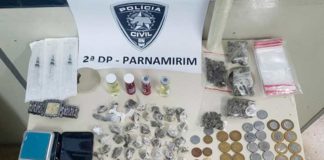 Polícia Civil prende um homem por tráfico de drogas em Parnamirim