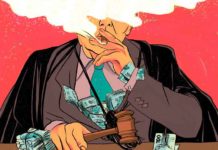 Site The Intercept Brasil divulga a compra de uma liminar por R$ 750,00, em Ceará-Mirim Levantamento inédito mostra que o conselho investigou 14 desembargadores e sete juízes pelo comércio de liminares, sentenças e habeas corpus desde 2005. Ilustração: Amanda Miranda/The Intercept Brasil