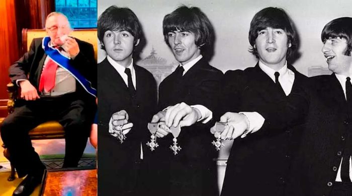 Olavo de Carvalho e os Beatles (Montagem)