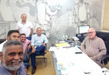 Peixoto e Ronaldo vão ao DER pedir soluções para estradas de Ceará-Mirim