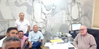 Peixoto e Ronaldo vão ao DER pedir soluções para estradas de Ceará-Mirim