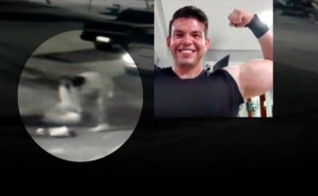 Personal trainer é flagrado dando chutes e batendo cabeça da namorada no chão