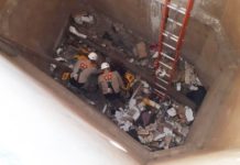 Bombeiros resgatam morador de rua jogado dentro de cisterna em Mossoró, RN Apesar de debilitado e machucado, não foram constatadas fraturas — Foto: CBM-RN