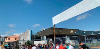 Servidores do Detran do RN entram em greve nesta segunda-feira Servidores do Detran no RN entraram em greve nesta segunda (9) — Foto: Mariana Rocha/Inter TV Cabugi