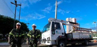 Cosern abre seleção para curso gratuito de eletricista de rede de distribuição em Natal e no interior Cosern abre seleção para curso gratuito de eletricista de rede de distribuição em Natal e no interior — Foto: Canindé Soares/Cosern/Divulgação