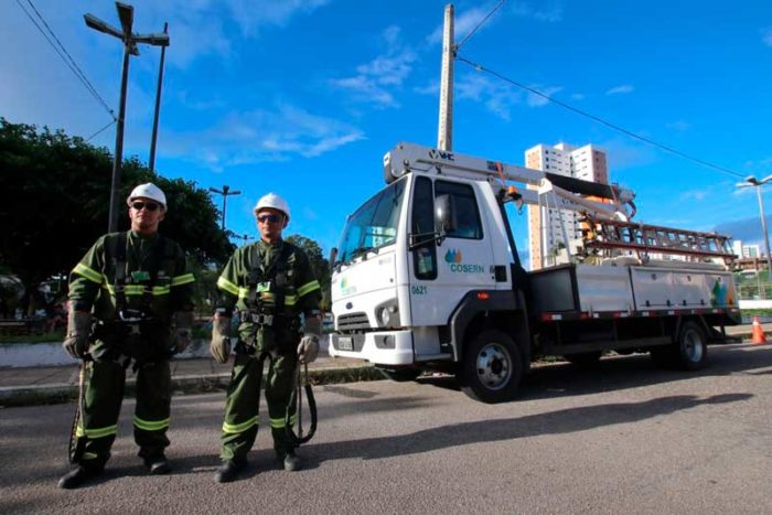 Cosern abre seleção para curso gratuito de eletricista de rede de distribuição em Natal e no interior — Foto: Canindé Soares/Cosern/Divulgação