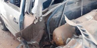 Carro adaptado com botijões de gás de cozinha explode em posto de Caraúbas/RN