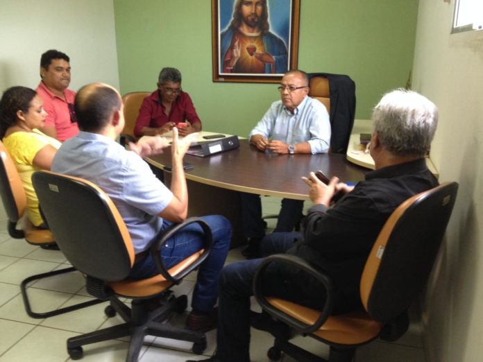 Dirigentes municipais e estaduais do PCdoB se reuniram com Ronaldo Venâncio (PV) em Ceará-Mirim