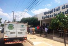 Homem é assassinado na frente de hospital para tratamento de câncer em Mossoró, RN Crime aconteceu na manhã desta segunda-feira (9) na frente ao Hospital da Solidariedade, em Mossoró — Foto: Hugo Andrade/Inter TV Costa Branca