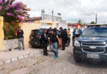 Dois assaltantes morrem e quatro são presos após confrontos com a Polícia Civil na Grande Natal Em Macaíba, dois assaltantes foram presos após a troca de tiros — Foto: Polícia Civil do RN