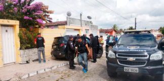 Dois assaltantes morrem e quatro são presos após confrontos com a Polícia Civil na Grande Natal Em Macaíba, dois assaltantes foram presos após a troca de tiros — Foto: Polícia Civil do RN