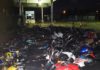 Competição de empinar motos termina com 60 veículos apreendidos pela PM em Ielmo Marinho, RN