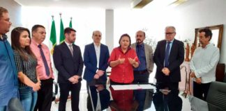 Governo do RN diz que vai investir R$ 13 milhões na recuperação e sinalização de rodovias até o fim do ano Anúncio de recuperação da malha viária foi feito nesta quinta-feira (5) pelo Governo do RN — Foto: Sérgio Henrique Santos/Inter TV Cabugi