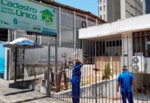 Repartição pública é invadida e saqueada pela quarta vez em duas semanas na Zona Sul de Natal Sede do Cadastro Único da Zona Sul de Natal, em Lagoa Nova, foi invadida e saqueada pela quarta vez em duas semanas — Foto: Sérgio Henrique Santos/Inter TV Cabugi