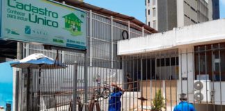 Repartição pública é invadida e saqueada pela quarta vez em duas semanas na Zona Sul de Natal Sede do Cadastro Único da Zona Sul de Natal, em Lagoa Nova, foi invadida e saqueada pela quarta vez em duas semanas — Foto: Sérgio Henrique Santos/Inter TV Cabugi