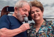 MPF pede a absolvição de Lula e Dilma em ação sobre ‘quadrilhão do PT’ Os ex-presidentes Lula e Dilma - Nelson Almeida/AFP