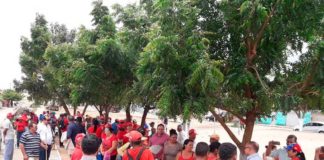 Em Ceará-Mirim (RN), Semana de Solidariedade ao Che promove mutirão de atividades Mutirão contou com a participação de cerca de 160 homens e mulheres acampados e assentados na zona rural do município / Divulgação