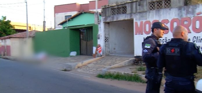 Um dos crimes aconteceu no bairro Santa Delmira, em Mossoró — Foto: Repdrodução/Inter TV Cabugi
