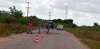 DER reinicia operação tapa buracos em Ceará-Mirim
