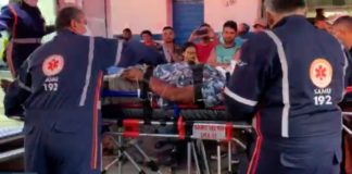 Homem é atacado com golpes de foice após discussão de trânsito no interior do RN Homem é atacado com golpes de foice após discussão de trânsito no interior do RN — Foto: Reprodução/Inter TV Cabugi