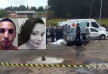 Esposa de homem que matou tenente da PM é encontrada morta em geladeira Luan e Ione moravam no Rio de Janeiro - Crédito: Divulgação