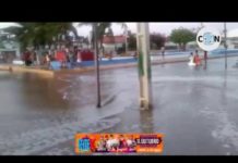 Mar invade ruas de Galinhos, no litoral norte potiguar; veja o vídeo