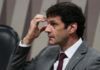 PF indicia ministro do Turismo e mais 10 por candidaturas-laranja no PSL em Minas O ministro do Turismo, Marcelo Álvaro Antônio, durante audiência no Senado — Foto: José Cruz/Agência Brasil