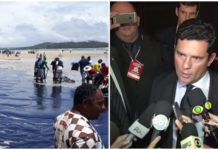 Sergio Moro ignora esforços do povo para limpar óleo no Nordeste