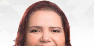 Prefeita de Pedro Velho, RN, Patrícia Targino morre aos 59 anos Patrícia Targino, prefeita de Pedro Velho, faleceu aos 59 anos — Foto: Cedida