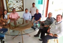 Prefeito de Ceará-Mirim, Peixoto e demais lideranças políticas se reúnem com deputado federal João Maia