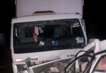 Casal morre após batida frontal entre carro e caminhão na BR-304 no RN Batida frontal deixou matou casal na BR-304, no RN — Foto: Redes sociais