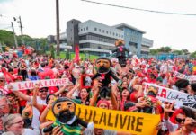 AoVivo: Acompanhe a saída de Lula em tempo real