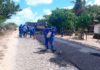 Governo do Estado realiza capeamento asfáltico na RN-160, na comunidade de Serrinha, em Ceará-Mirim