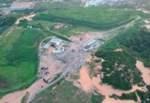Catadores encontram feto em estação de transbordo de lixo em Natal Estação de transbordo de resíduos sólidos do bairro Cidade Nova, em Natal — Foto: Rafael Fernandes/Inter TV Cabugi