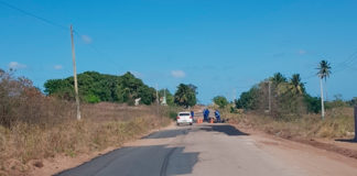 DER inicia operação tapa buracos na RN-160, no trecho entre Umburanas e Muriú, no município de Ceará-Mirim