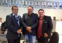 Vereadores criam Bloco Independente na Câmara de Ceará-Mirim Da esquerda para direita: Vereador Luciano de Morais, Vereador João dos Ônibus, Vereador Randinho - Foto: Divulgação