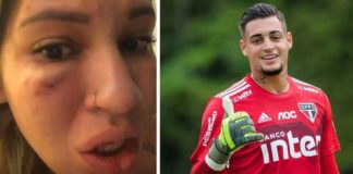 Além de espancar a esposa, goleiro do SP disparou: “suas filhas vão passar fome”