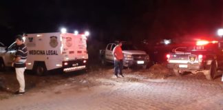 Homem é perseguido por criminosos e morto a tiros em Parnamirim Polícia Civil foi ao local para realizar perícia. Corpo da vítima foi levada ao Itep-RN — Foto: Sérgio Henrique Santos/Inter TV Cabugi