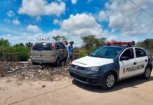 Homem é morto a tiros enquanto dirigia carro em Parnamirim Homem foi morto a tiros por dois homens em que estavam em moto, na tarde desta terça-feira (17), em Parnamirim, na Grande Natal — Foto: Lucas Cortez/Inter TV Cabugi