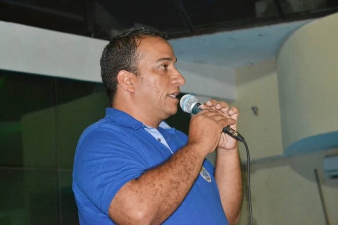 Tenente-coronel André Luis Fernandes, da PM do Rio Grande do Norte, foi candidato a deputado no estado — Foto: Reprodução/Redes sociais