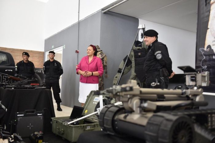 Governadora do RN anunciou concurso público para Polícia Civil em 2020 — Foto: Elisa Elsie