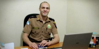 Policial que declarou ser contra Jair Bolsonaro pode ser expulso por dar opinião Martel Alexandre del Colle (Imagem: Reprodução)
