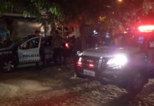 Entregador é morto a tiros em Natal após pedir socorro pelo celular: ‘Os caras me seguraram aqui’ Caso aconteceu na Travessa Todos os Santos — Foto: Sérgio Henrique Santos/Inter TV Cabugi