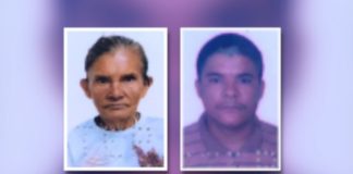 Idosa de 79 anos é estrangulada e filho executado a tiros em Ceará-Mirim Mãe e filho foram mortos em Ceará-Mirim — Foto: Inter TV Cabugi/Reprodução