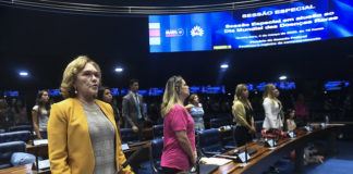 Senadora Zenaide participa de Sessão Especial No Senado